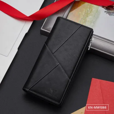 KNIGHT CASE MEN’S LEATHER LONG WALLET